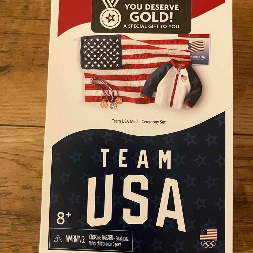 American Girl NEW Team USA Olympic Ceremony Set